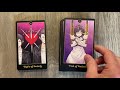 Anime tarot  4k flip thru