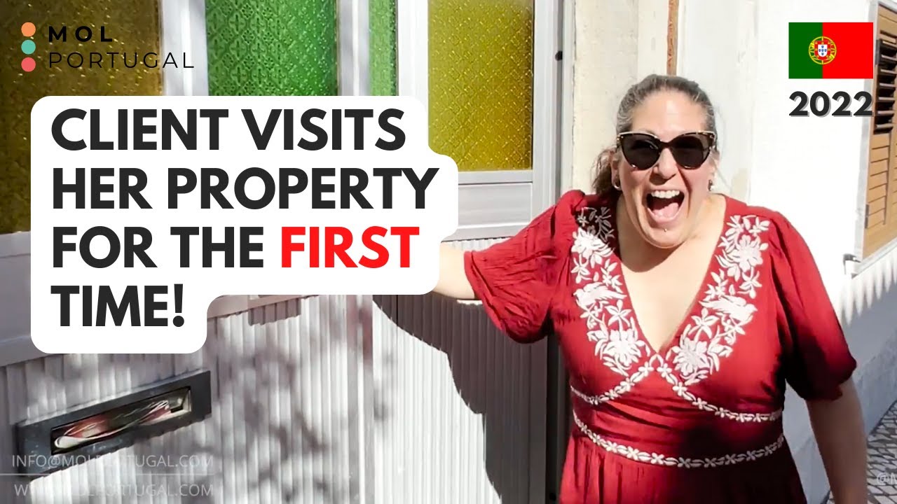 She bought a house in Portugal REMOTELY | Golden Visa property owner's first reaction