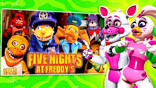 Sml Movie Five Nights At Freddys 1 2 3 Reaction With Glamrock Chica And Funtime Foxy