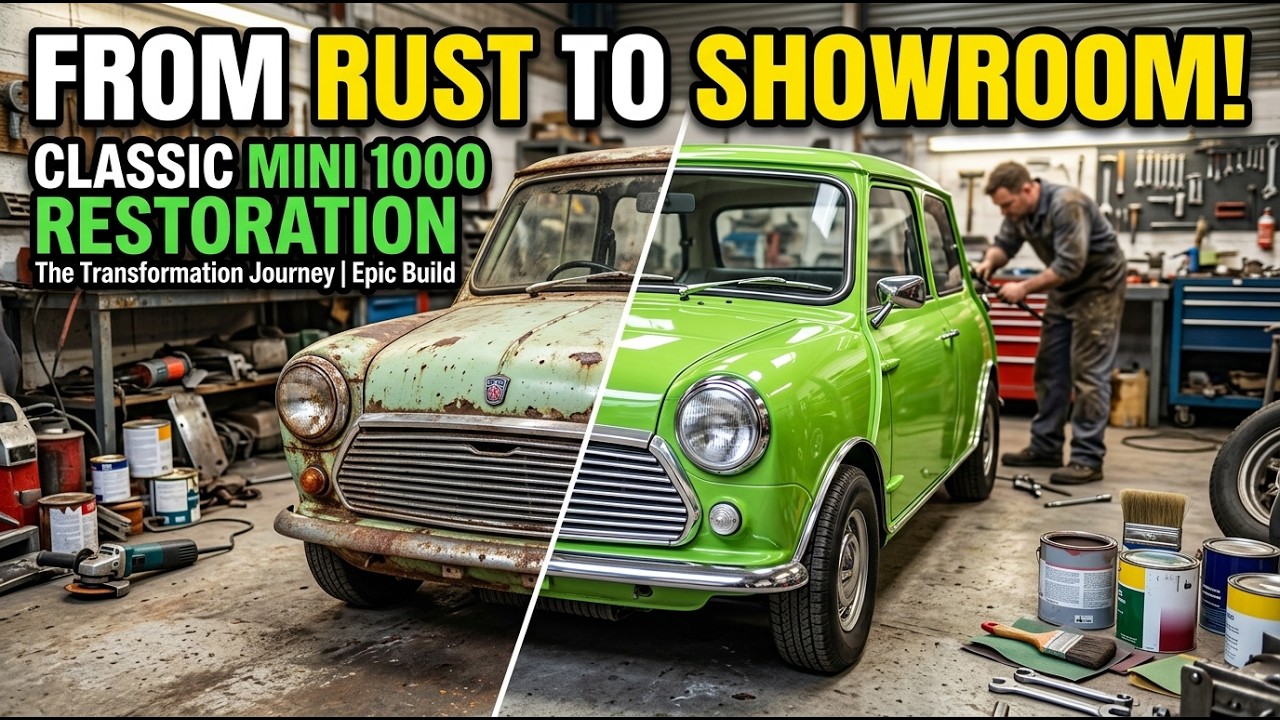 Really Rusty Mini I Found a Rusty 1977 Classic Mini 1000 – Full Restoration to Showroom ...