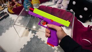 Blowback Shell throwing Empty hanging Continuous shooting Soft Bullet Launcher Toy Gun   Part 1 screenshot 4
