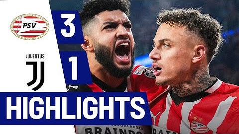 PSV vs Juventus (3-1) | All GOALS & Extended HIGHLIGHTS | UEFA Champions League