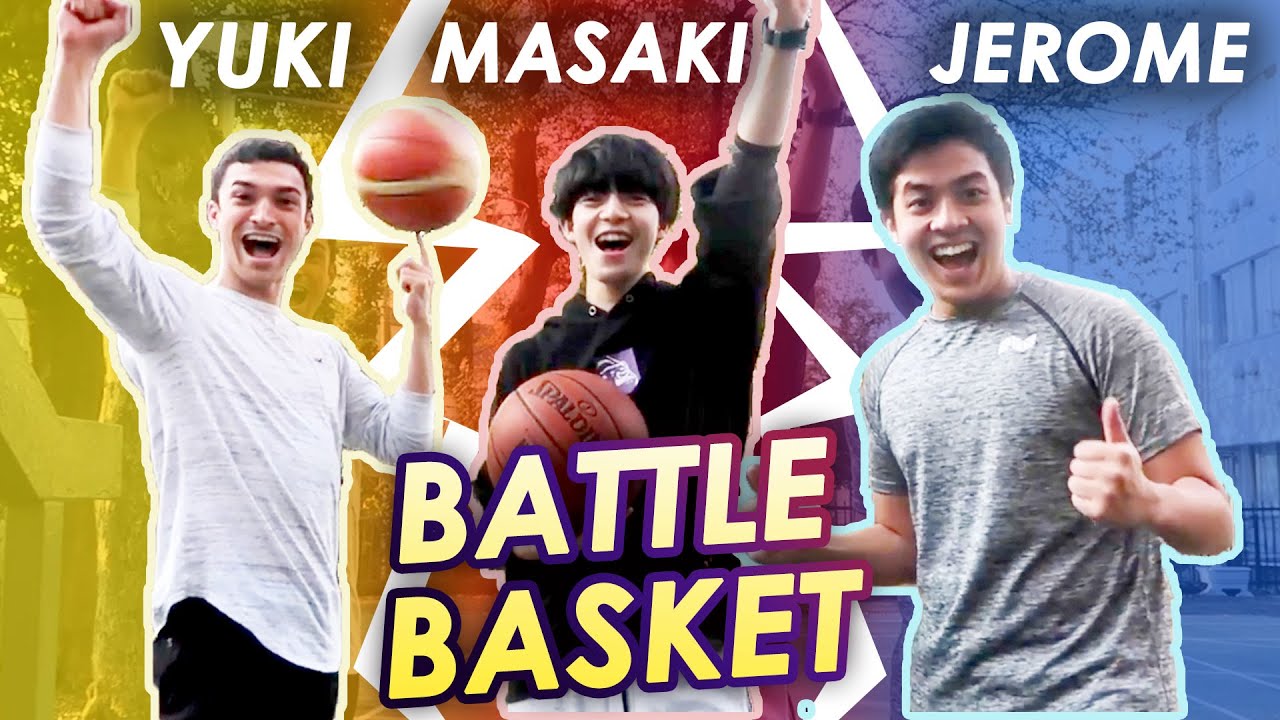 BATTLE BASKET JEROME VS YUKI VS MASAKI YouTube