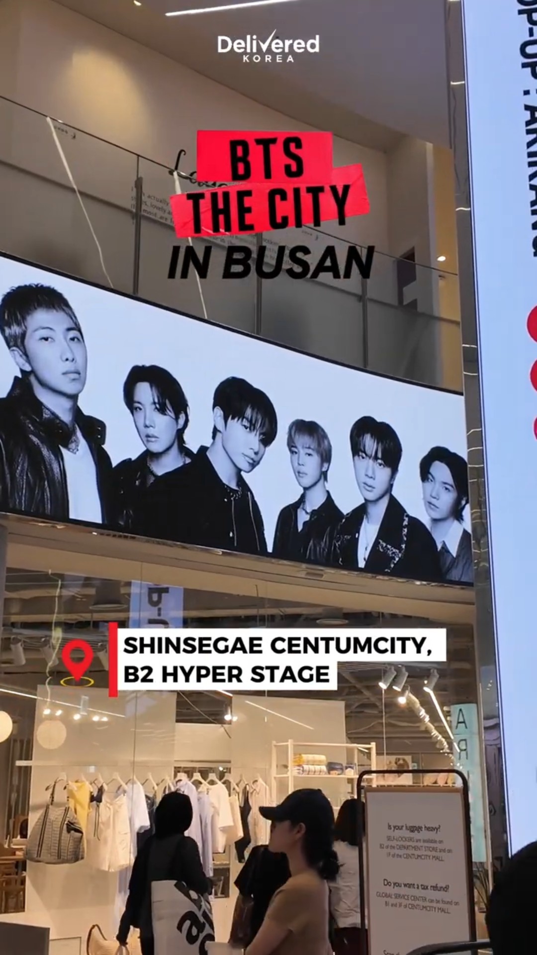 ARIRANG #BTS Pop-Up in Busan - YouTube