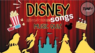 TuneTest🎵|Disney Music Quiz|25 Song Clips|Guess the Song🎶