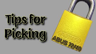 🔥How To Pick The ABUS 72/40⁉️