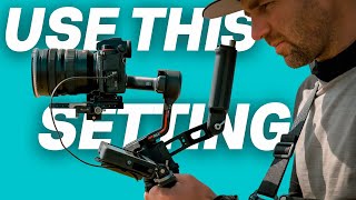 Dji Rs3 Gimbal Settings From Shaky To Super Smooth Footage