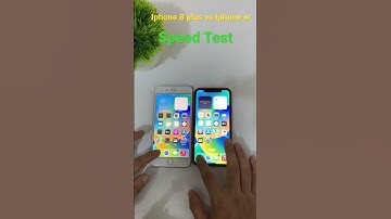 Iphone 8 plus vs Iphone xr Speed Test #shorts