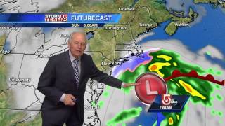 Video: Ocean storm could bring snow for some