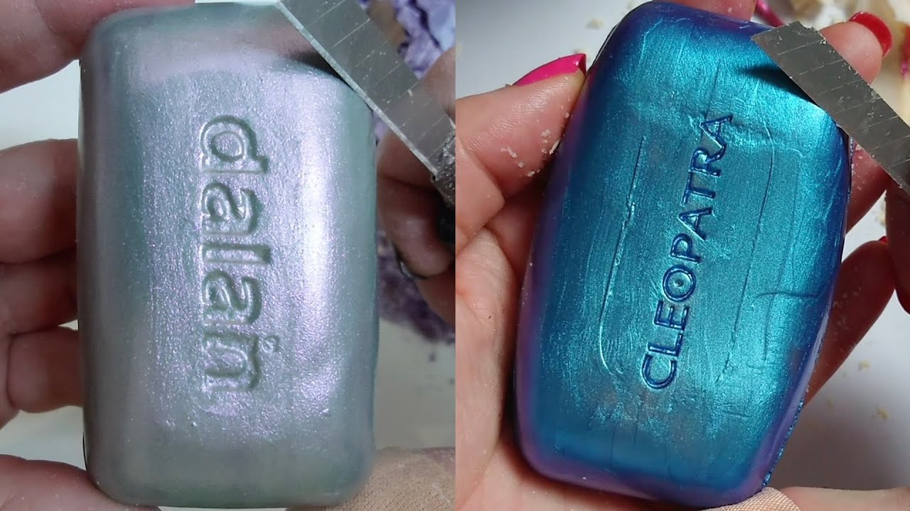 Soap Carving ASMR Relaxing Sounds no talking Satisfying ASMR Video #soapcarving #soapcuttingvideo