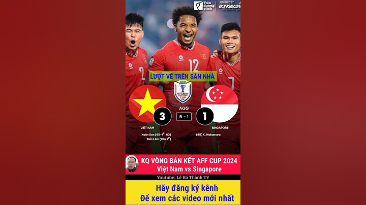 Việt Nam vs Singapore. Kết quả chung cuộc trận bán kết 1 asean cup 2024 #vietnamvsSingapore #shorts