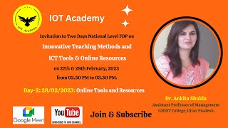 ICT Tools & Online Resources