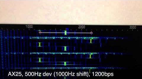 AX.25 500 Hz dev 1200bps
