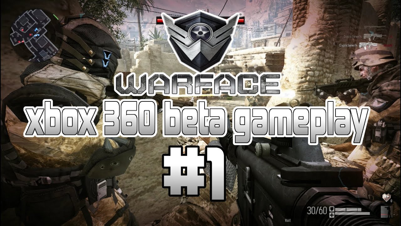 WARFACE Xbox 360 beta gameplay & code giveaway