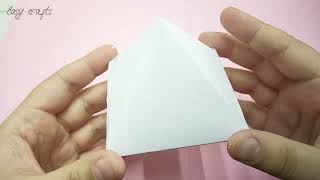 Октаэдр из бумаги / Как сделать октаэдр из бумаги / Объемные геометрические фигуры / Октаэдр