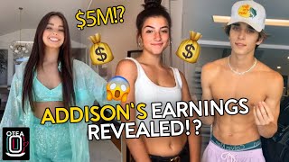 Charli D'Amelio & Addison Rae Make HOW MUCH MONEY!? Overtime Megan Reacts To Highest Paid TikTokers!