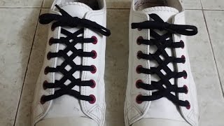 How to ZIPPER Lace your shoes