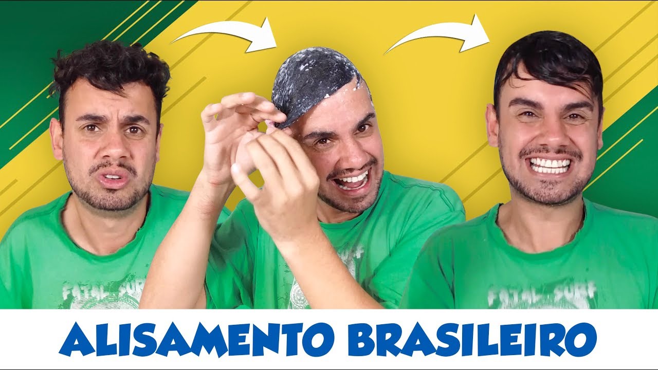 ALISAMENTO BRASILEIRO (SEM O CALOR DO SECADOR e SEM CHAPINHA) - Fubá online