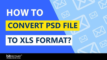 How to Convert PSD file to Excel (XLS)?