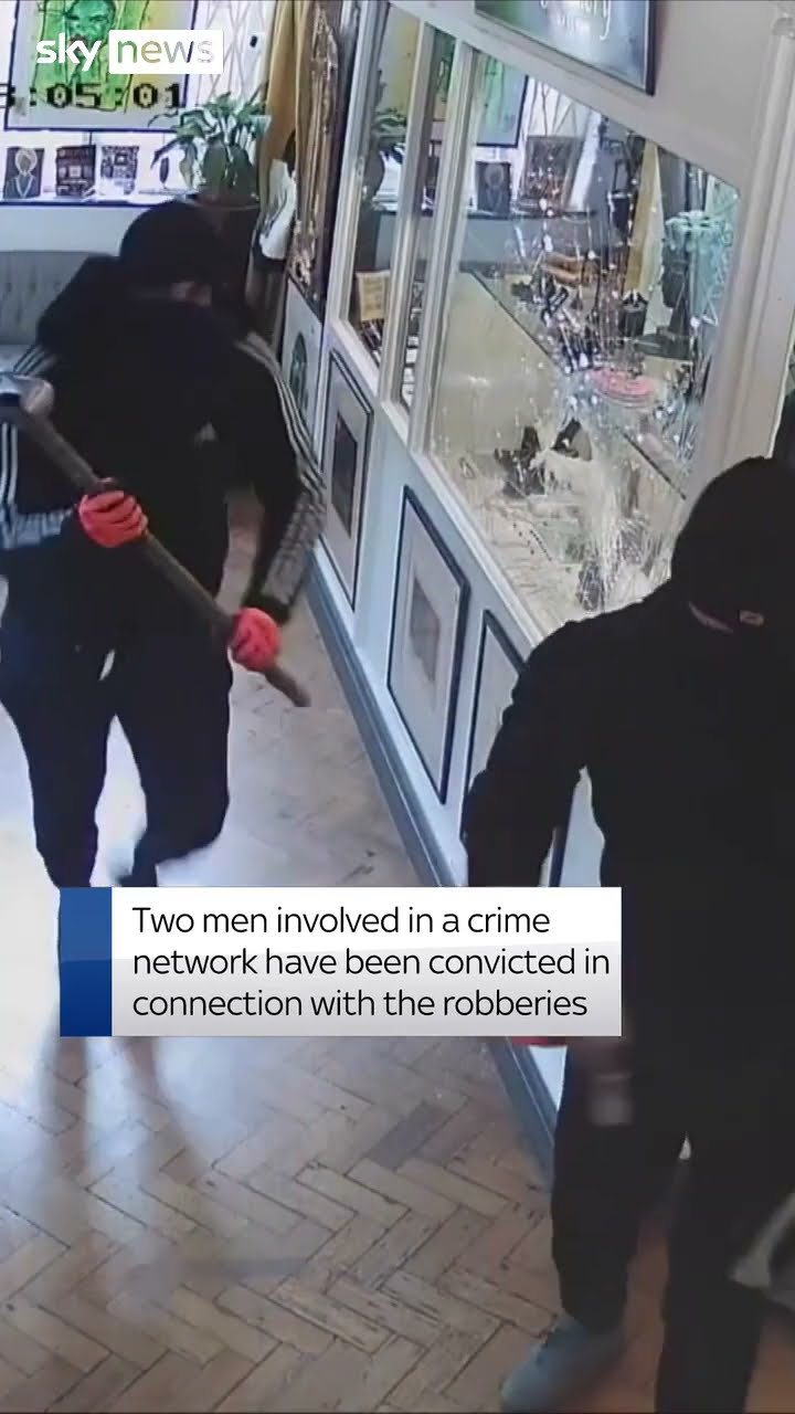 Jewellery thieves face prison for a string of London robberies
