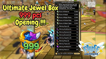 Flyff Universe - Ultimate Jewel Box 999 pcs opening!!!