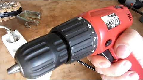 Fúrogép 18V Cordless to corded drill conversion.