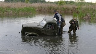 МОНСТР мог УТОНУТЬ off road в реке ГАЗ-63 UNIMOG Nissan PATROL ГАЗ-6