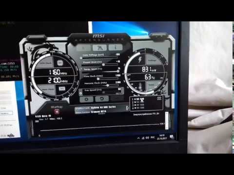 Майнинг ферма RX 580 Gigabyte AORUS в NiceHash