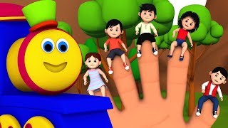 Dimanakah Thumbkin | permainan jari-jari anak-anak | Where Is Thumbkin | Bob The Train Indonesia