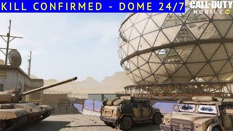 DOME 24/7 - KILL CONFIRMED MISSION - FEATURED - MULTIPLAYER MODE - CALL OF DUTY MOBILE - 125 EPISODE