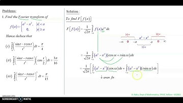 TPDE - Unit 4 - Fourier Transform - Part 1