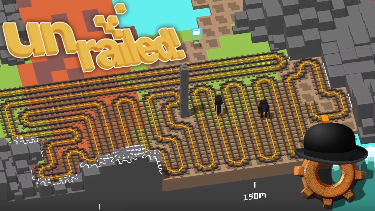 UNRAILED! | Snake On A Train | Multiplayer Endless Mode!