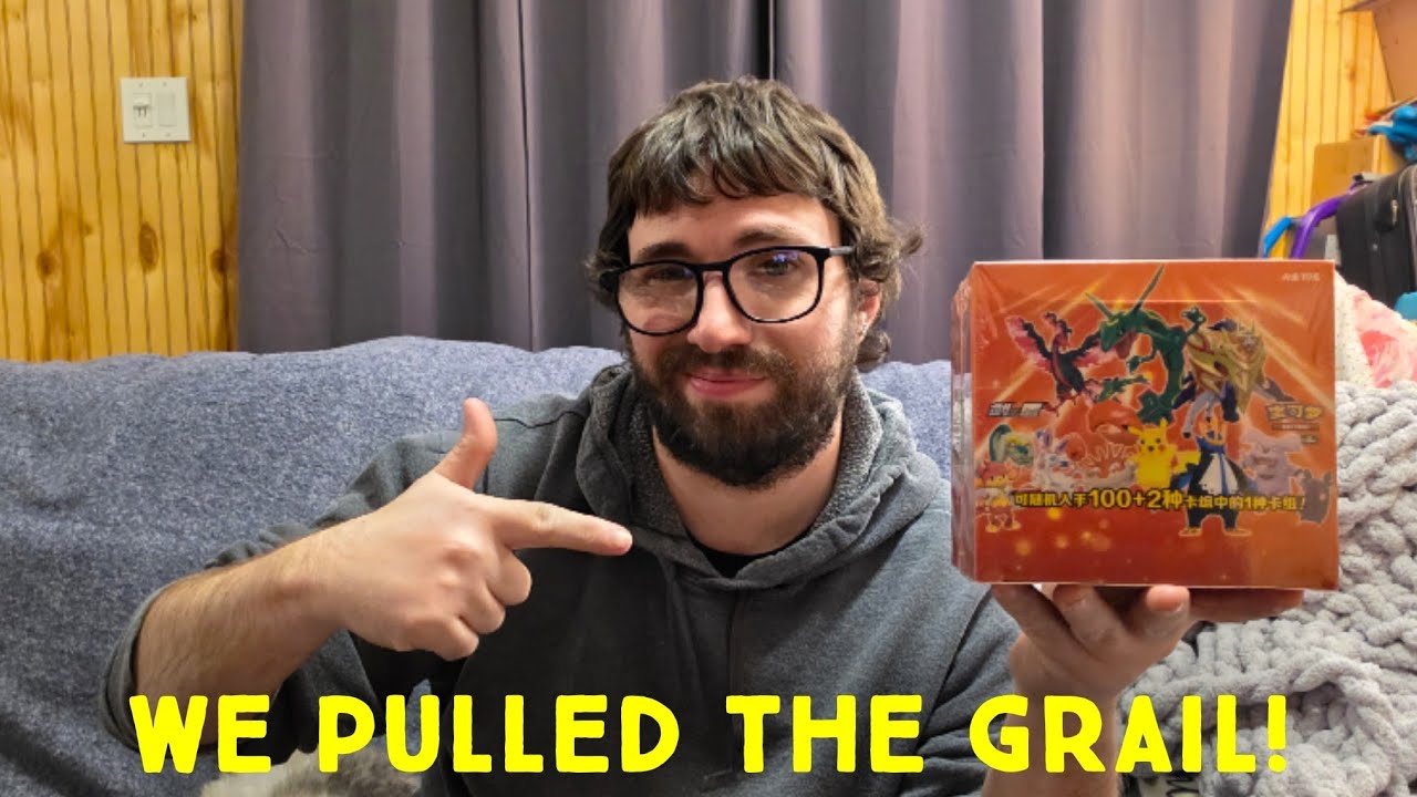 Opening a CHINESE Pokemon Starter deck 100 booster box