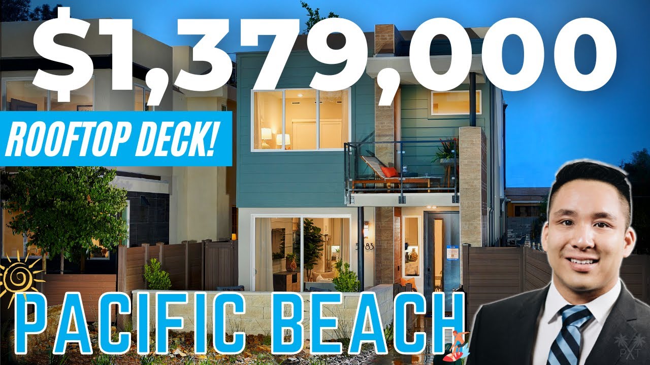 INSIDE a Modern Contemporary Home In Pacific Beach San Diego NEW HOME