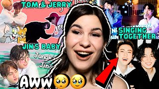 Discovering Jin and Jungkook’s (BTS) bond / friendship ~ JINKOOK MOMENTS | REACTION