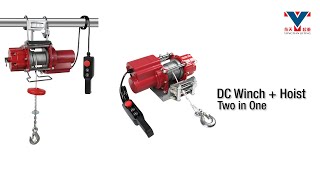 12V DC Winch + HoistTwo Kinds Of State
