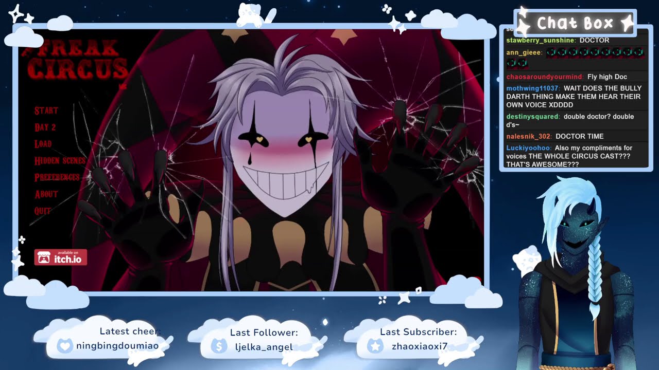 VOD: The Freak Circus, 15k Sub Celebration \u0026 Voiced Playthrough (3/01)