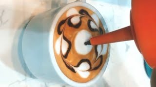 How to make easy & Beautiful latte art how latte