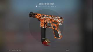 How To Scrape Sticker Or Remove It From Skin In CSGO