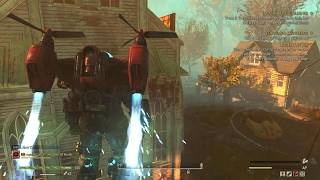 Fallout 76 Proper way to use a jetpack 🤯!