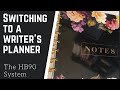 Planner Setup: Switching to the HB90 Writer's Planner