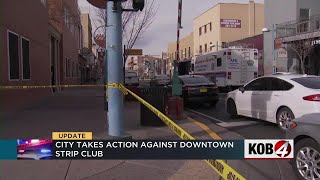 City moves to suspend license of downtown Albuquerque strip club