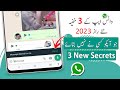 3 new whatsapp settings and features 2023