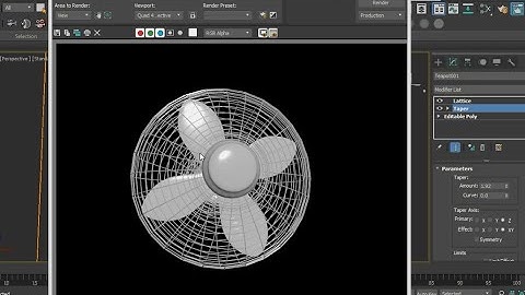 Modeling Basic Skills - Modeling Classic Fan in 3Ds Max - Lesson 10