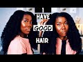 I have GOOD HAIR! | NATURAL HAIR | Obaa Yaa Jones