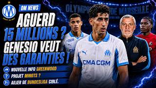 🗞️OM NEWS : Aguerd à 15 M€ ? 🔥 Greenwood, Genesio : info fraîche ! Ailier ciblé ! Projet minots