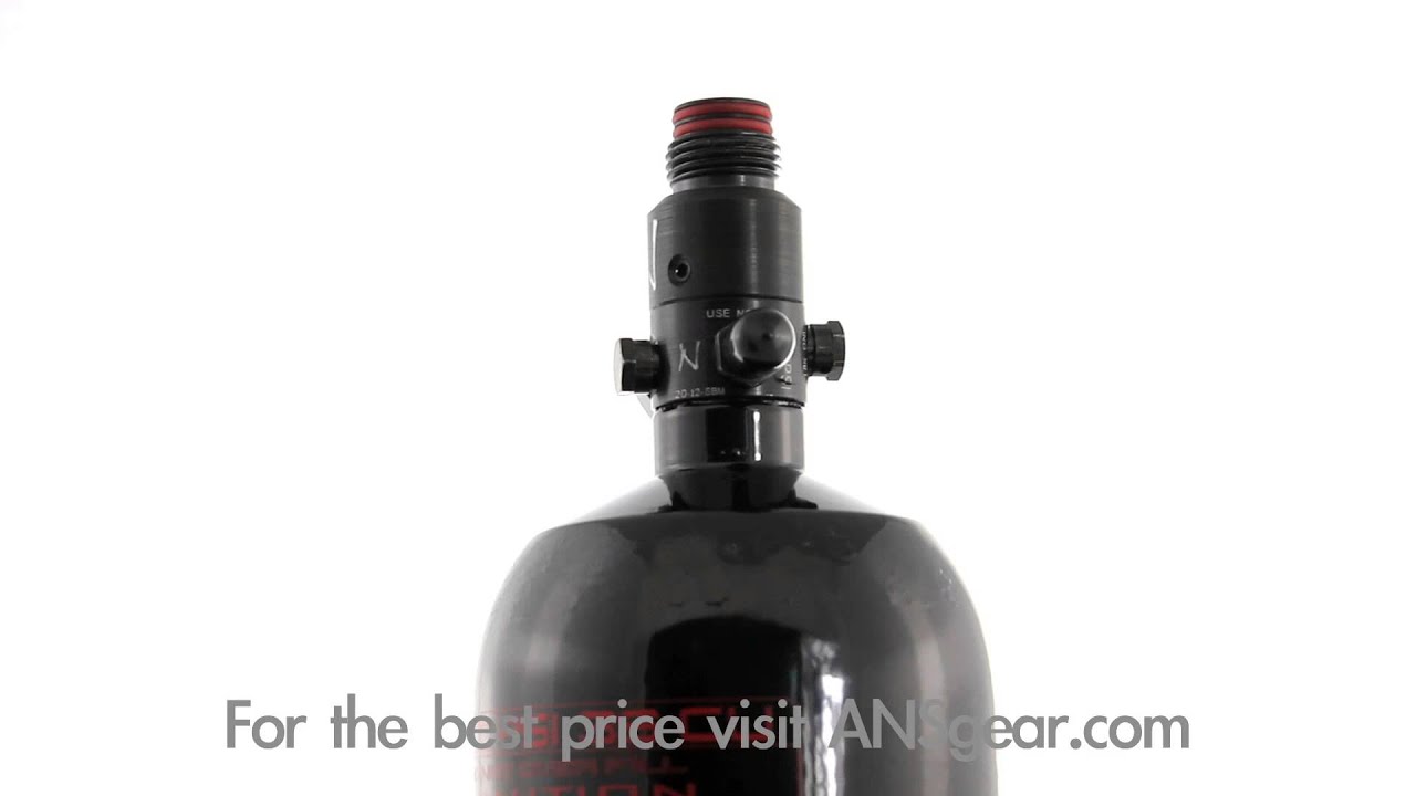 Ninja Paintball 35 ci 3000 psi Compressed Air Tank Review YouTube