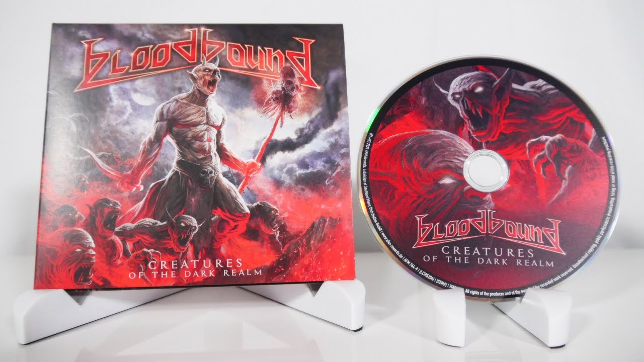 Bloodbound - Creatures Of The Dark Realm CD Unboxing - YouTube
