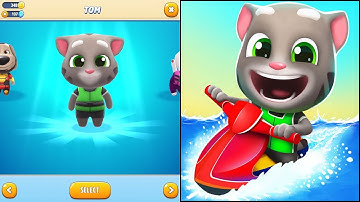 My Talking Tom Jetski 2 - Free Mobile Game iOS & Android: Gameplay,Walkthrough & Review | Part 3
