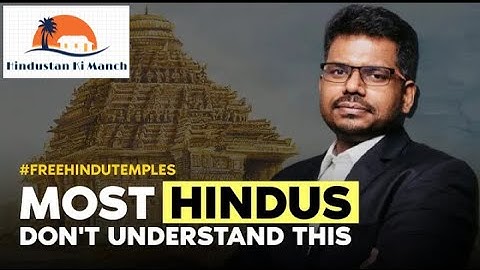 J Sai Deepak Explains Problems With State Control of Hindu Temples